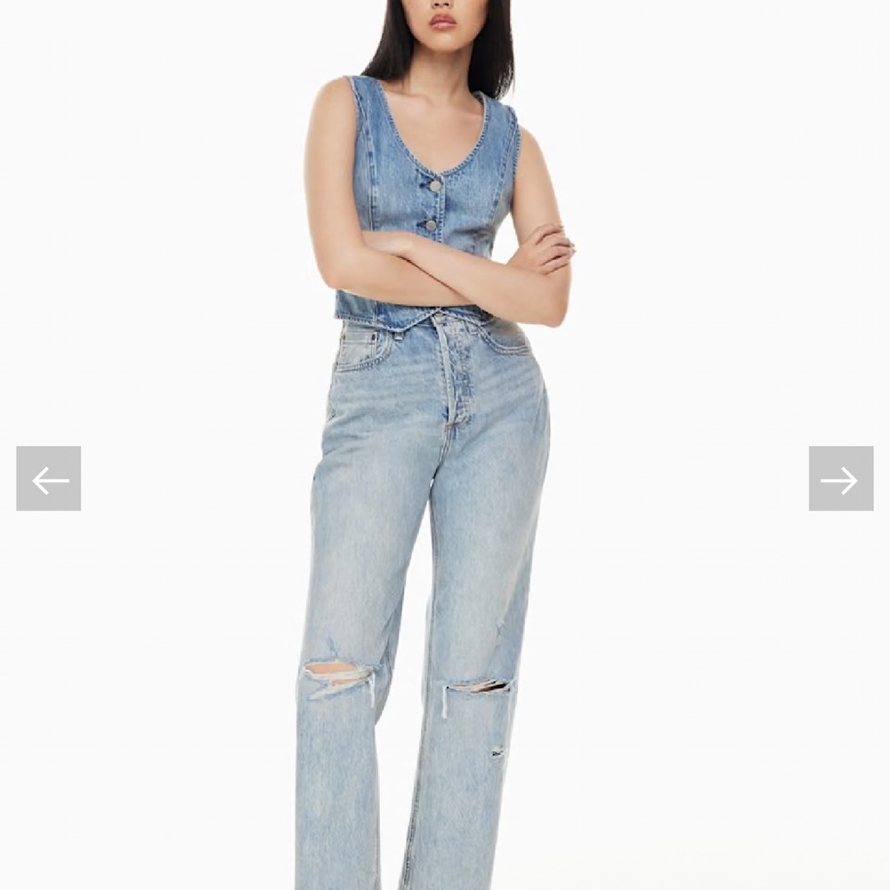 Aritzia denim forum The Joni High Rise Loose 29L